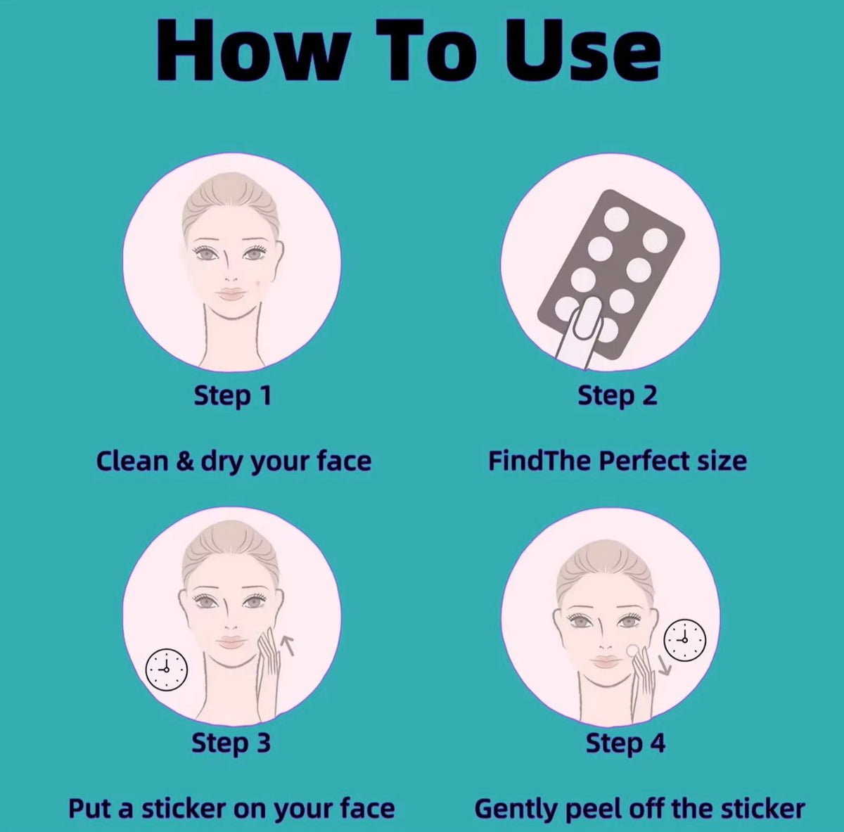 Hydrocolloid Pimple Patches